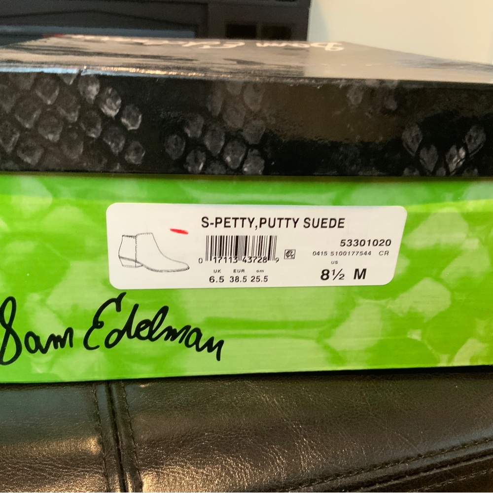 Sam Edelman | Suede Booties - Picture 4 of 10